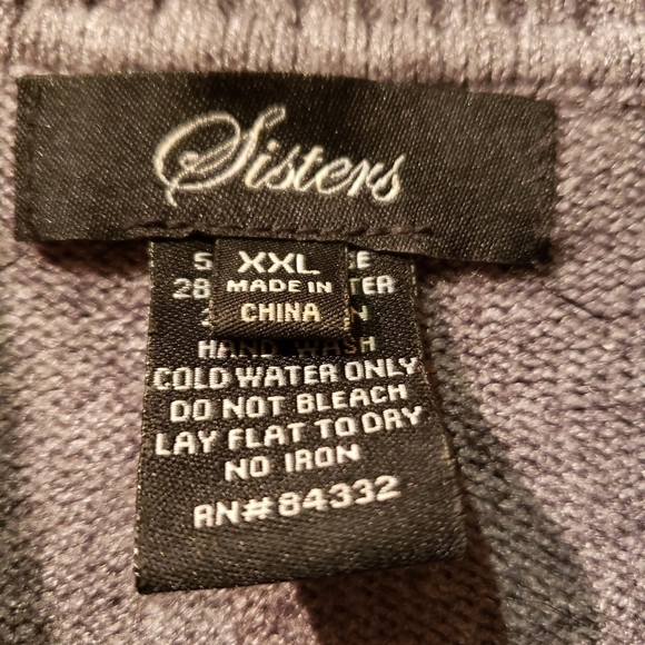 Women's Gray Sleeveless Cowl Neck Poncho Sweater! - Picture 8 of 10